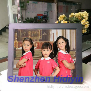 super slim multifuctional15inch digital photo frame with IMD panel